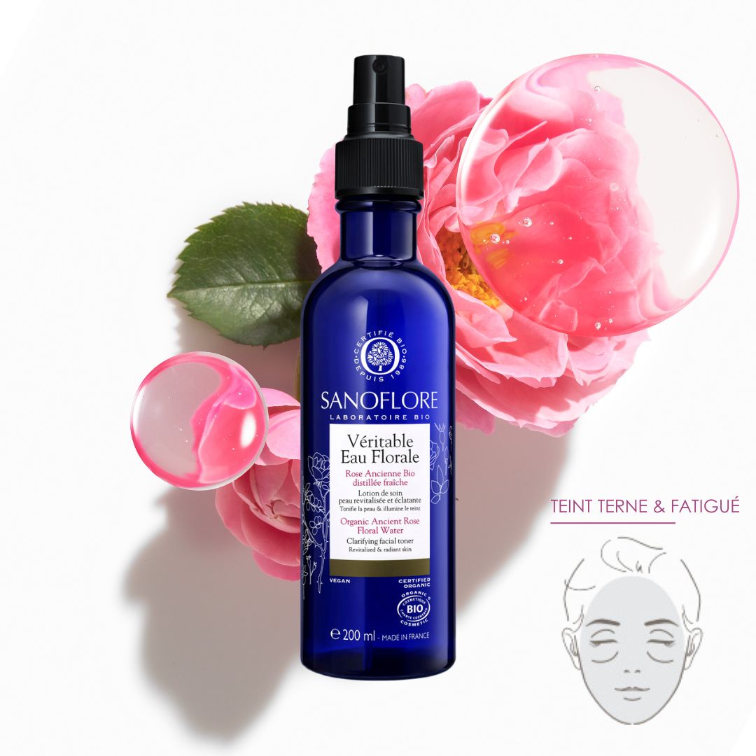 Eau florale de rose bio